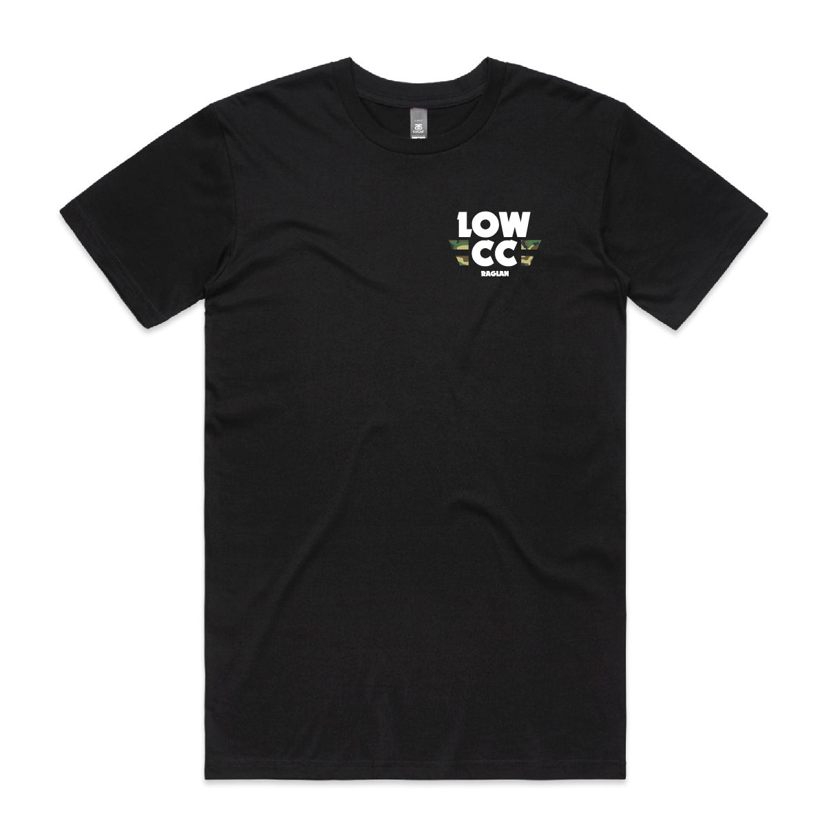 LOWCC Camo Black T