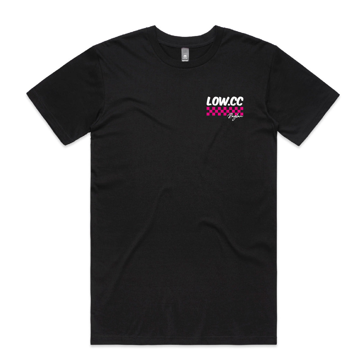 LOWCC Chequered Pink Black T