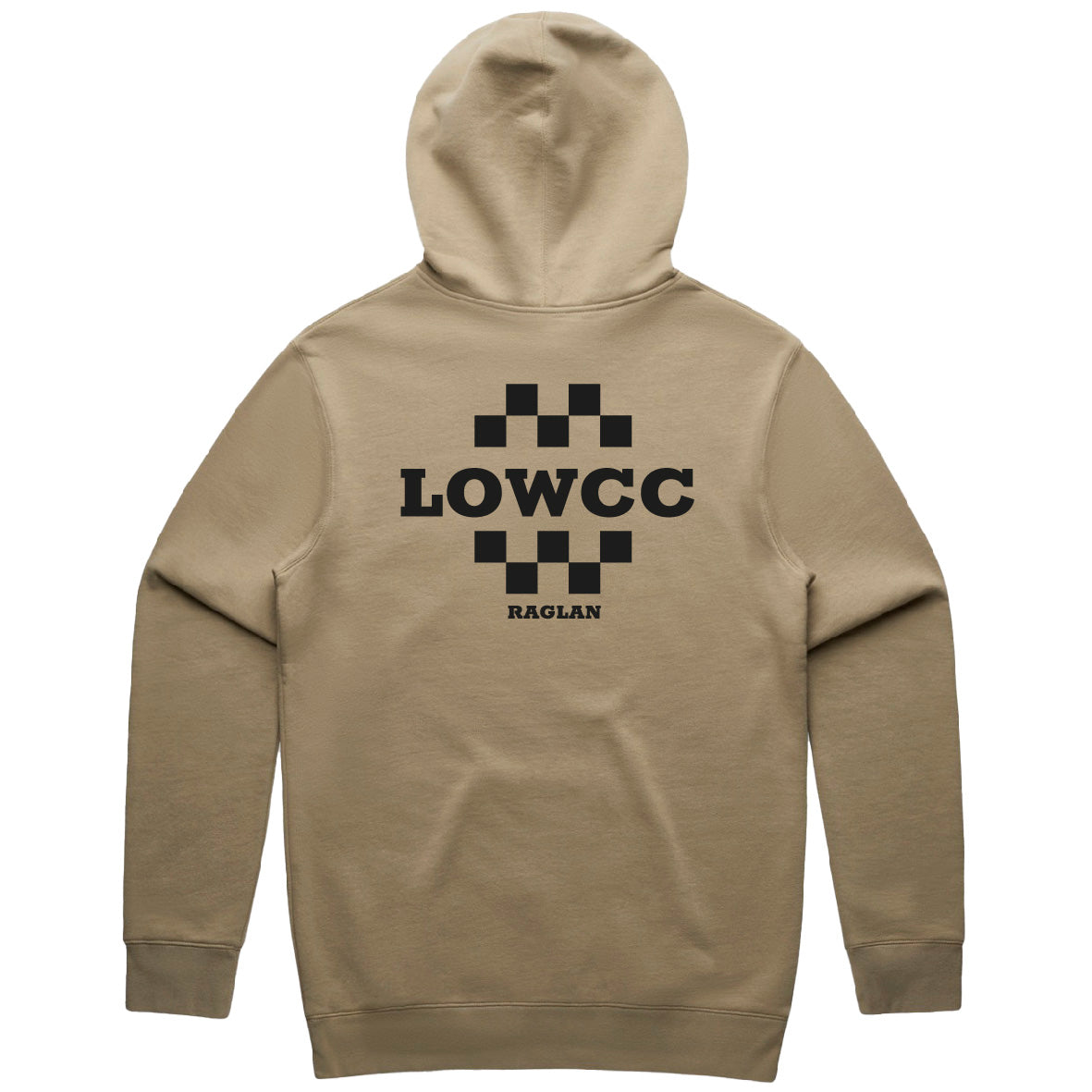 LOWCC Check Logo Sand Hood
