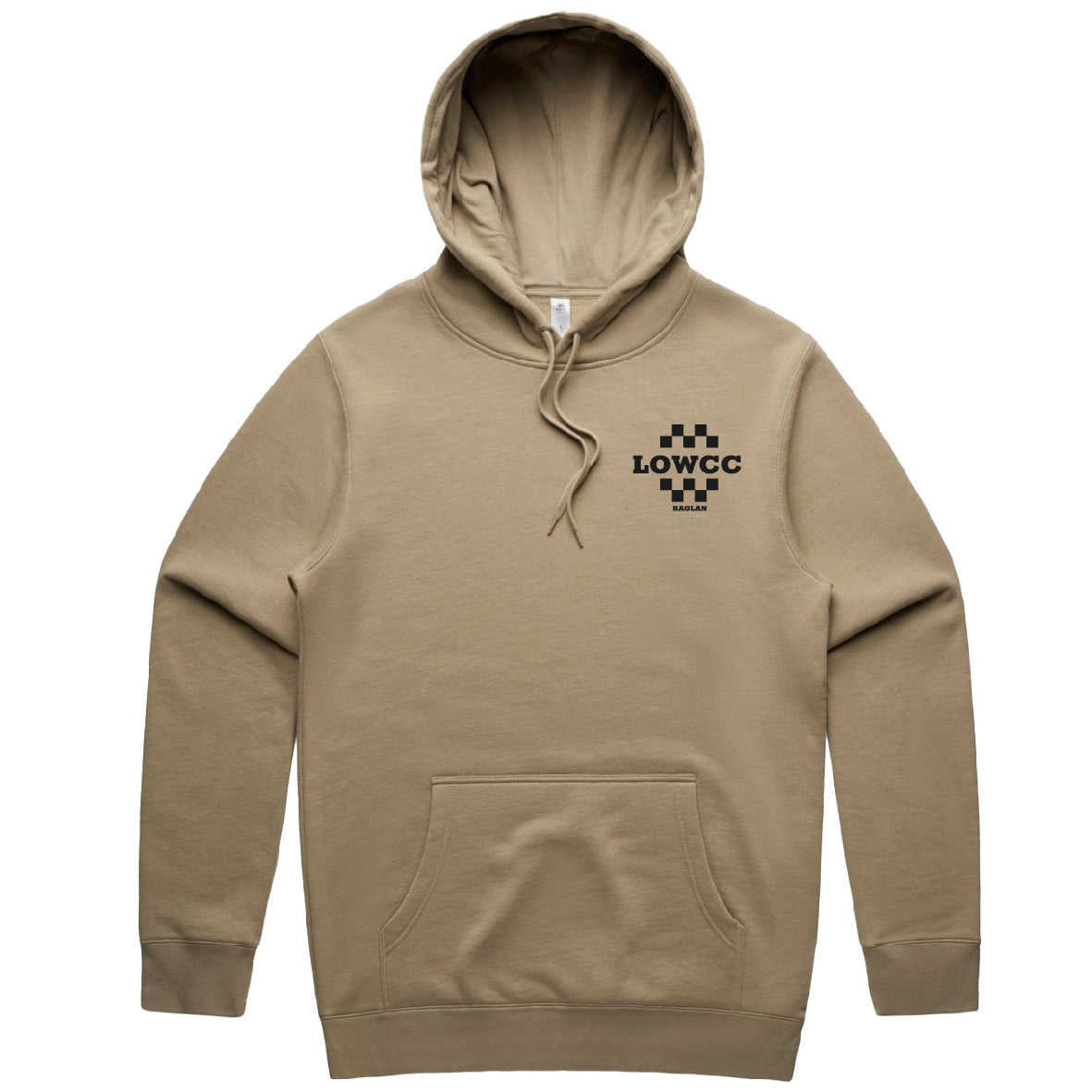 LOWCC Check Logo Sand Hood
